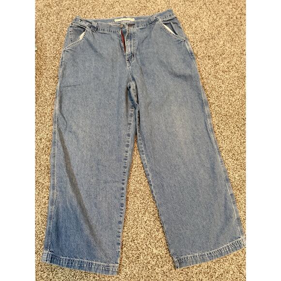 Vintage Faded Glory Jeans Carpenter Jeans Size 18 Petite - Picture 3 of 10